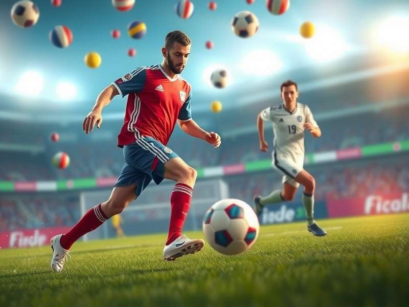 Online World Cup Soccer Game Tournament Interface Showing India vs Brazil Match