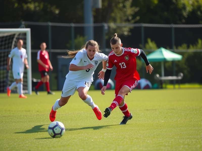 Sunday Soccer Game in India - Players in action during a weekend match