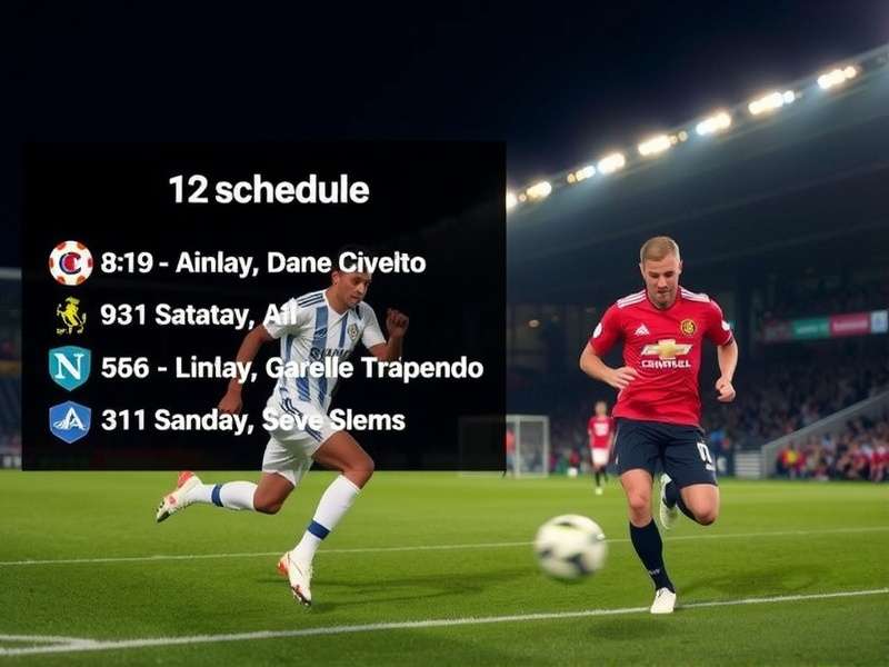 Football stadium with players during a match in India