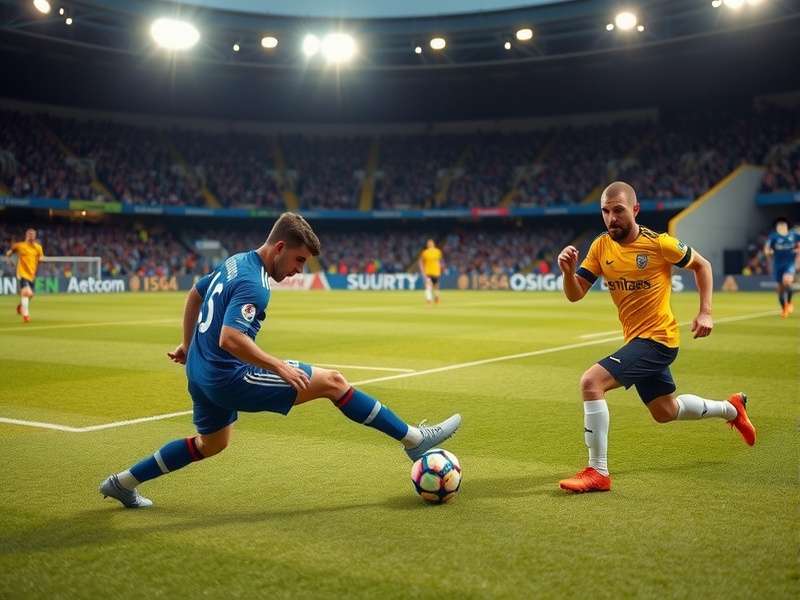 Fans celebrating with flares at a night soccer match