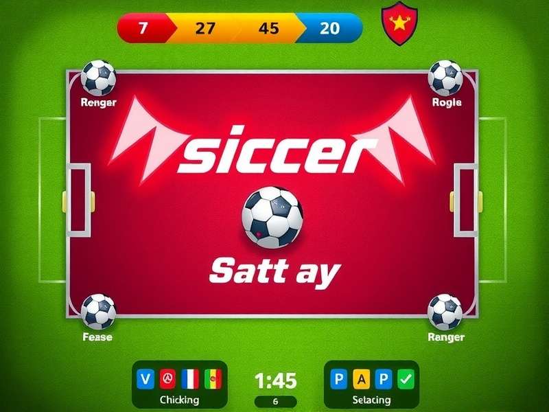Soccer Game features and modes showcase