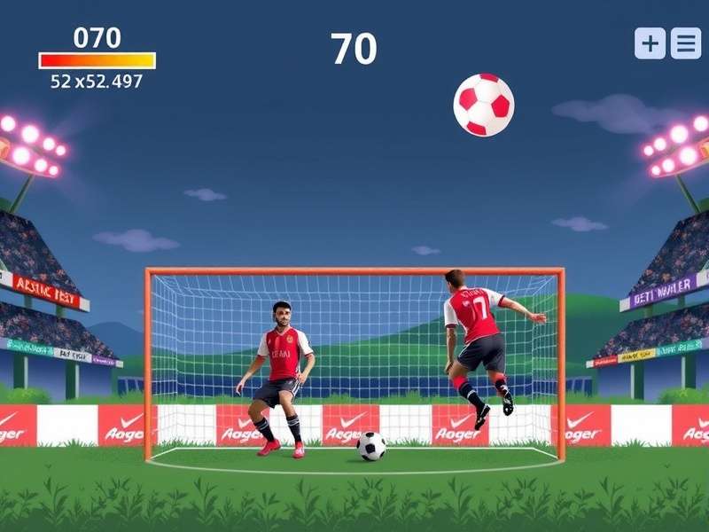 Classic gaming setup with retro console and soccer game