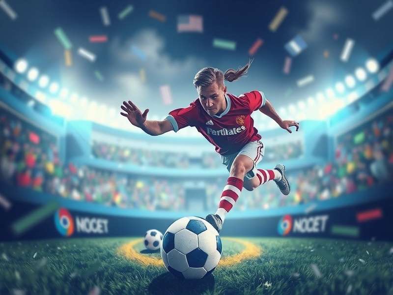 Indian football fans cheering at a stadium during a soccer match