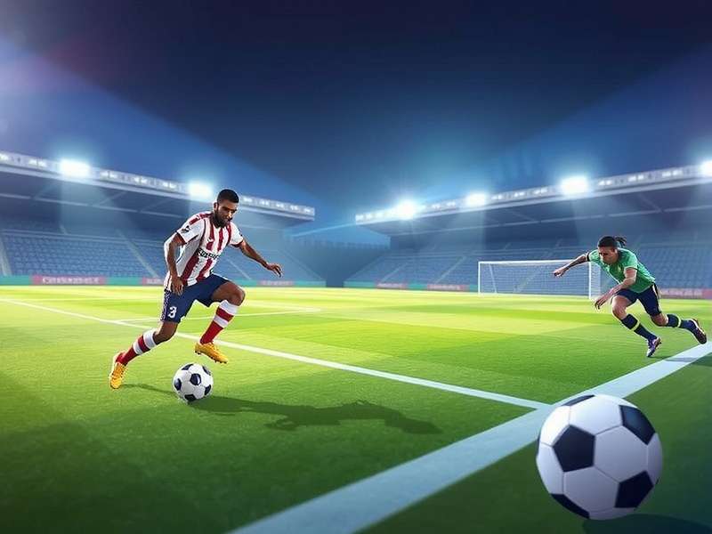 Soccer Game version comparison chart showing new features