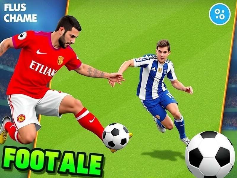 Young people playing soccer video games in India