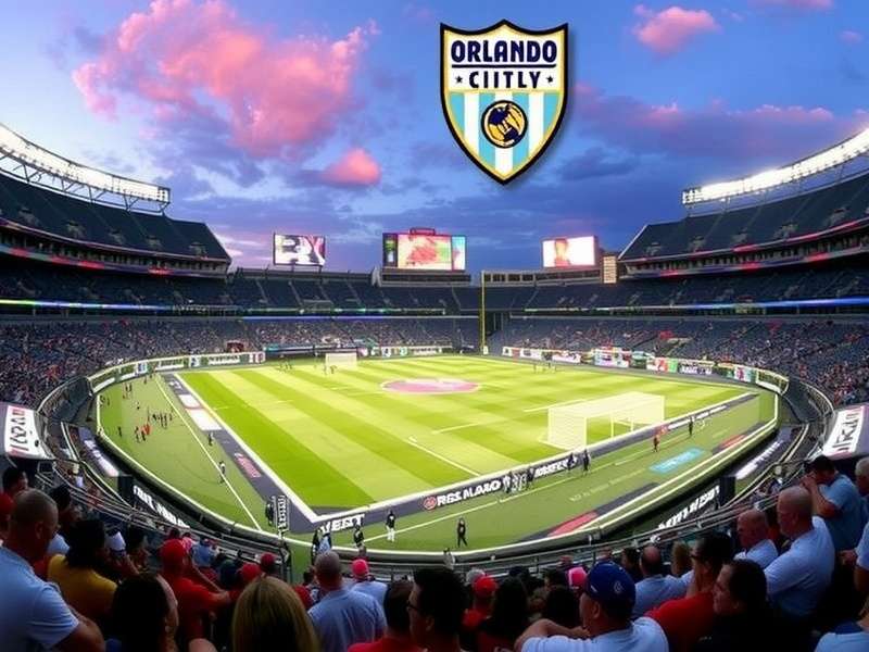 Orlando City SC fans celebrating at Exploria Stadium