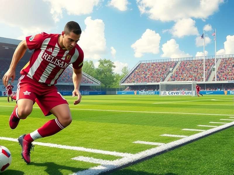 Young Indian football players celebrating a goal in a local match