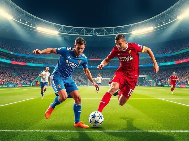 ESPN FC digital dashboard showing live match stats and analytics