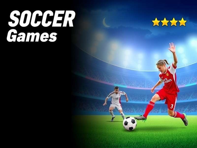 Retro soccer gaming console