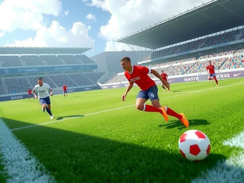 Soccer Game tutorial screen demonstrating an advanced skill move