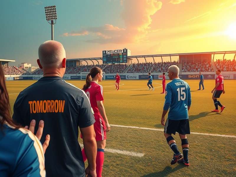 Indian football fans gathering to watch soccer games tomorrow at a local stadium