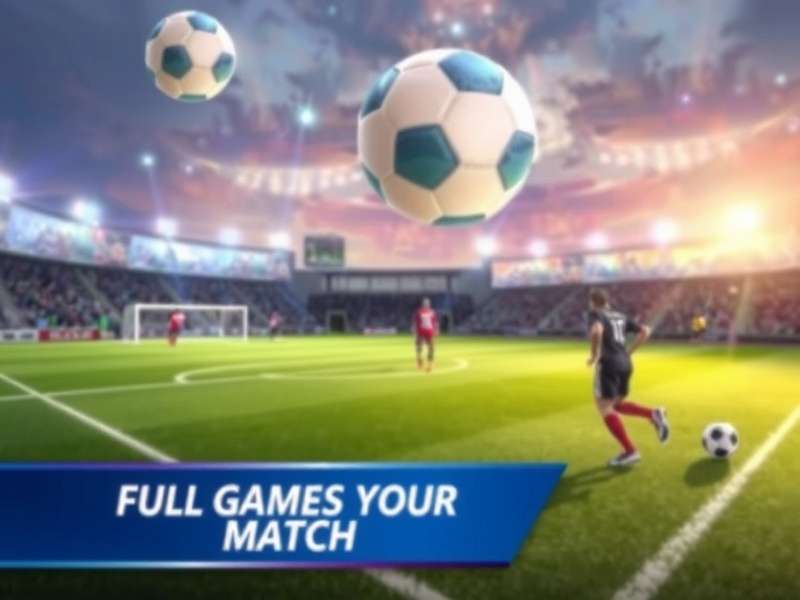 Soccer Games Full Match – High intensity football action on the pitch