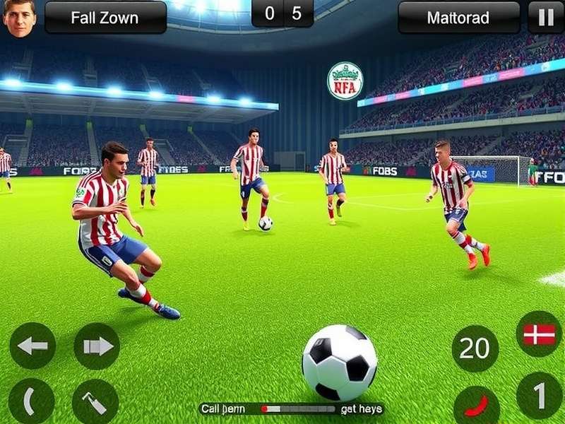 Collection of top football games available for Indian gamers in 2025 including FIFA, eFootball and Dream League Soccer