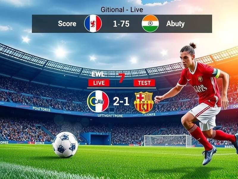 Soccer Game Live Score – India's real-time football dashboard